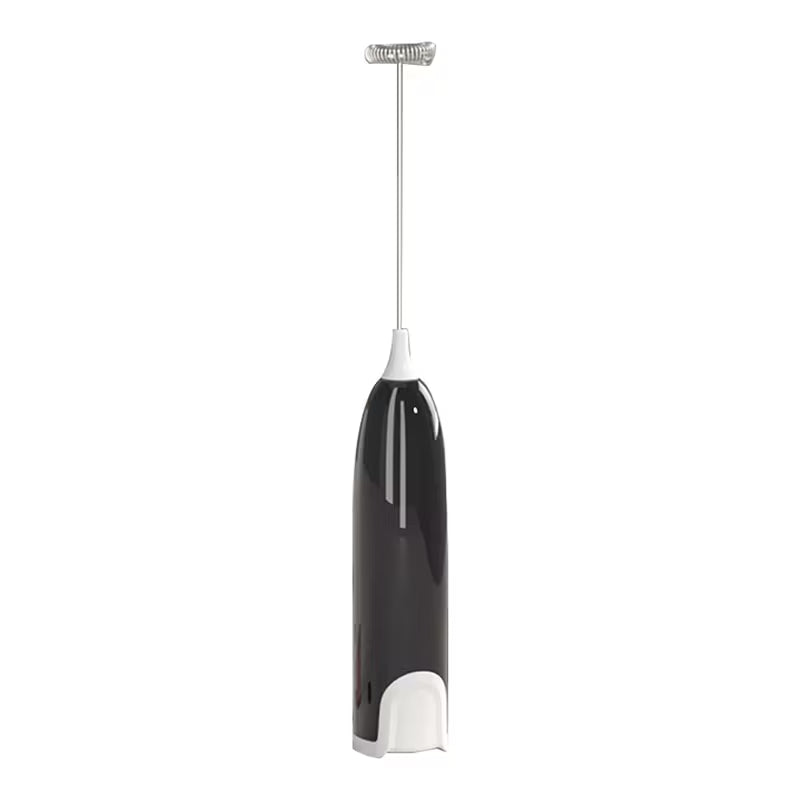 Electric Milk Frother Handheld Foam Maker for Coffee Cappuccino and Egg Whisking No Battery Kitchen Drink Frother