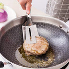 Stainless Steel Fish Spatula Tongs Non-Stick Kitchen Tool