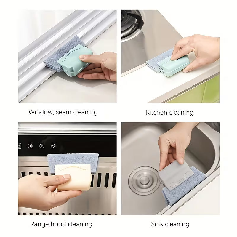 Window Gap Cleaning Brush Home Edge Crevice Cleaner Tool