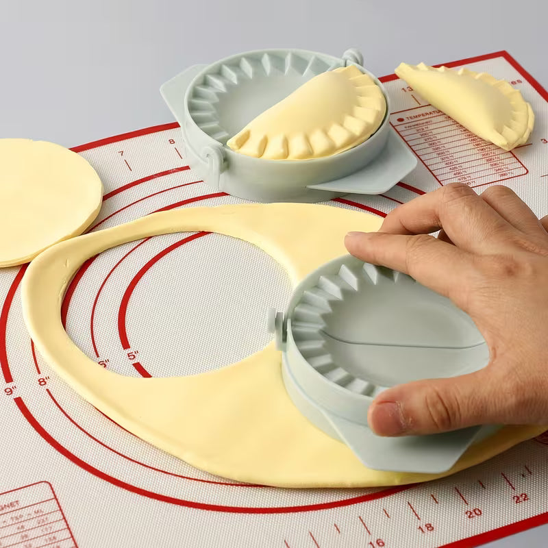 Dumpling Maker Mold Set Non Stick Press for Homemade Dumplings Pierogi and Ravioli Kitchen Tool