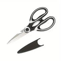 Heavy Duty Stainless Steel Kitchen Scissors Multi Purpose Poultry Shears for Cutting Meat Fish and Bones Kitchen Tool