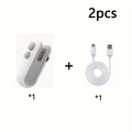 2 Piece Rechargeable Mini Bag Sealer Set USB Heat Sealer for Snacks Chips and Cookie Bags Portable Magnetic Handheld Food Sealer for Home Picnic and Travel