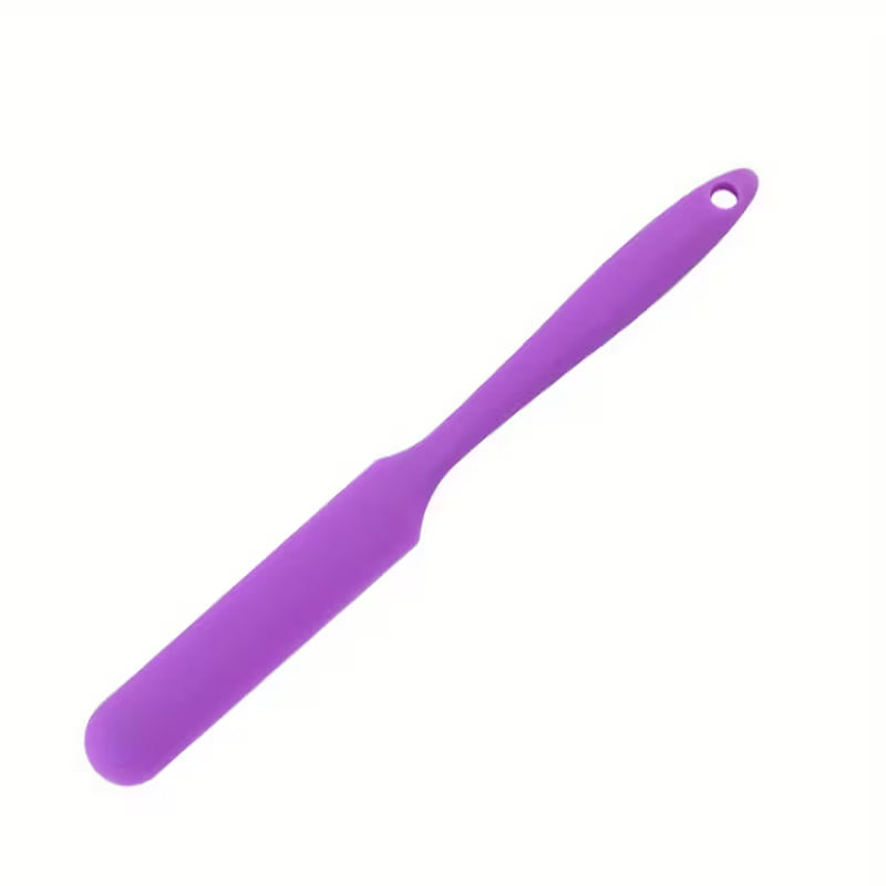 Food Grade Silicone Spatula Set Non Stick Baking and Mixing Tool Heat Resistant Kitchen Utensil for Cake Cream and Jam