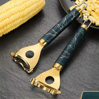Stainless Steel Corn Stripper Peeler Thick Handle with Hook