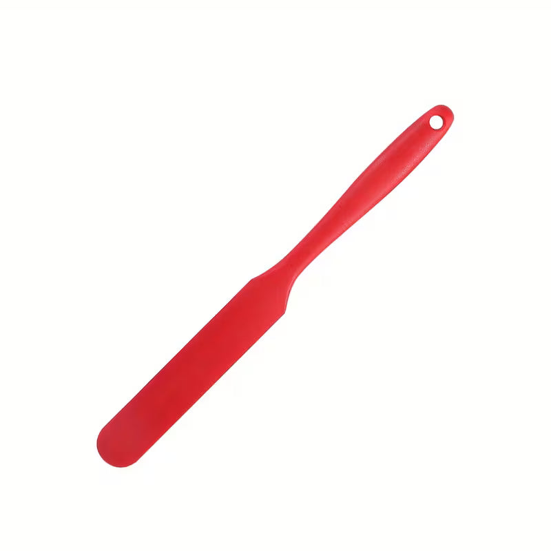 Food Grade Silicone Spatula Set Non Stick Baking and Mixing Tool Heat Resistant Kitchen Utensil for Cake Cream and Jam